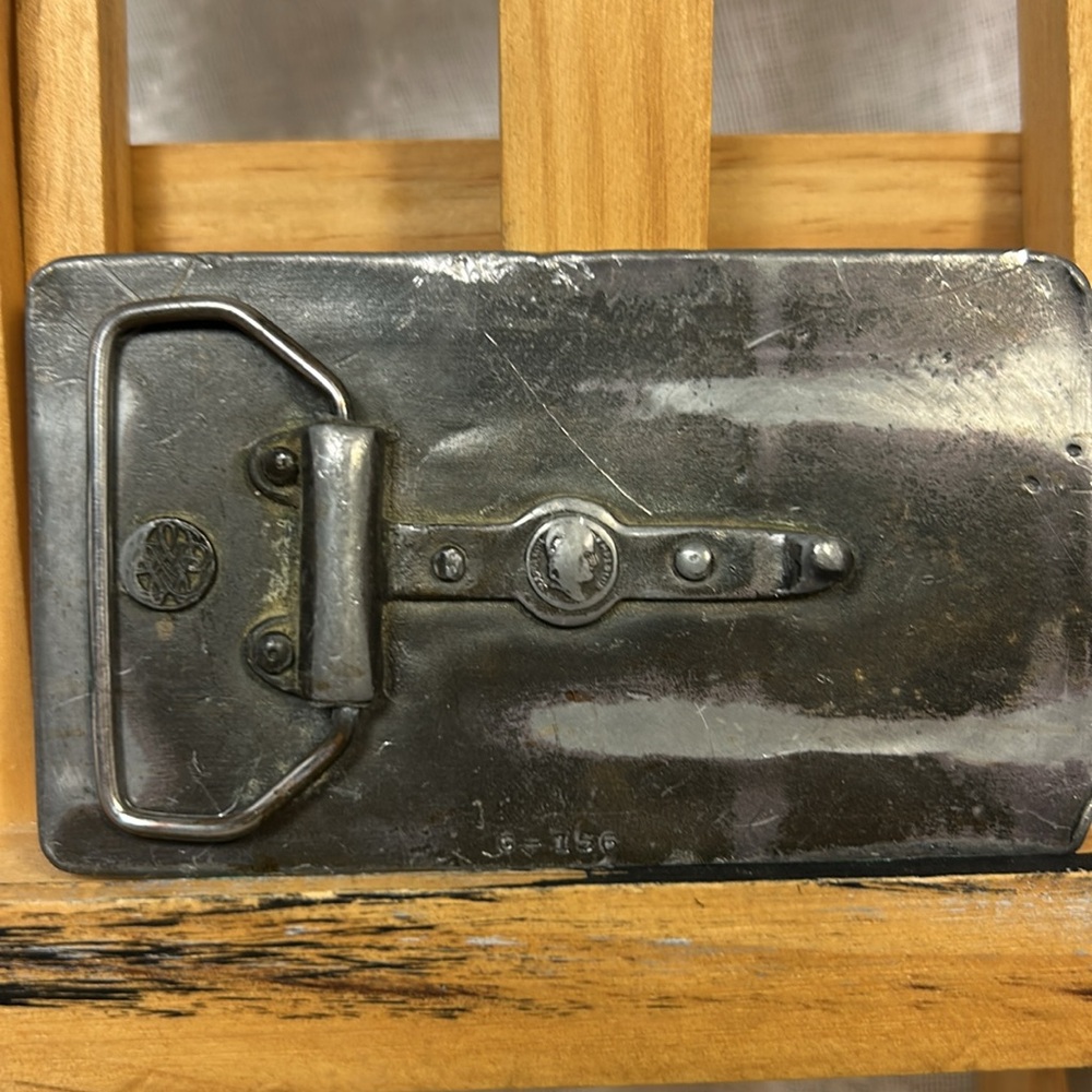 Colt Revolver vintage belt buckle - Picture 4 of 8